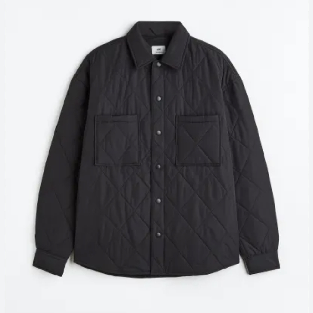 ✨Brand new H&M Men's relaxed fit Quilted Jacket✨ - Small